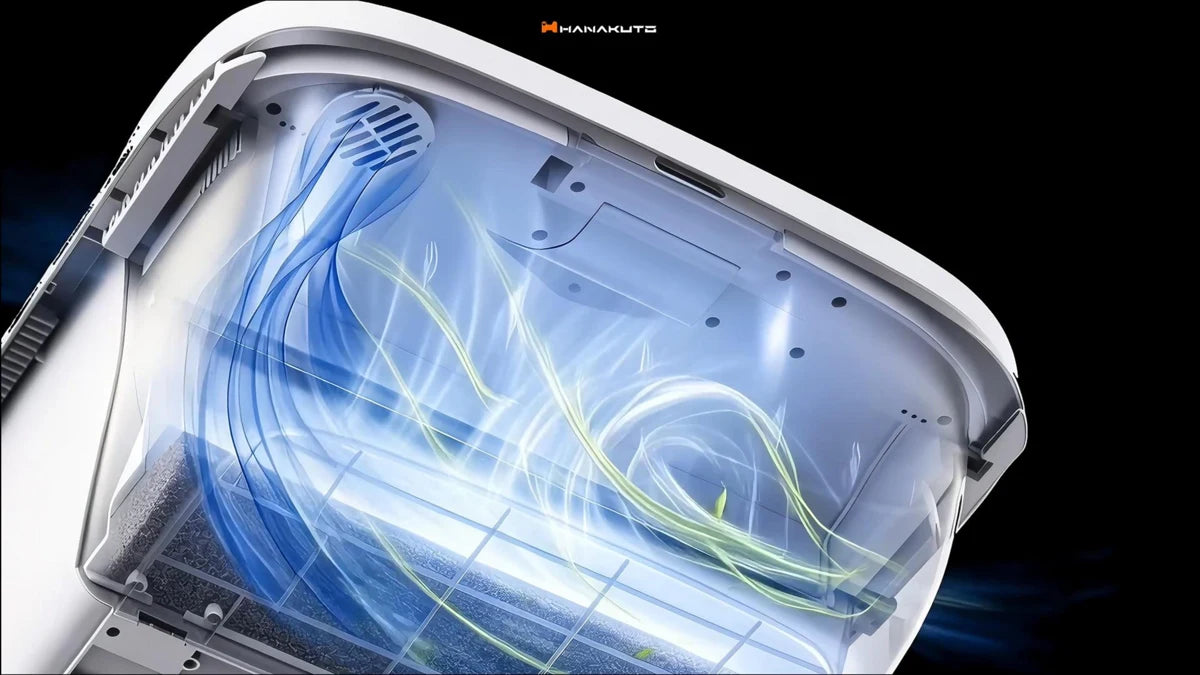 Client illustration of the deodorization system