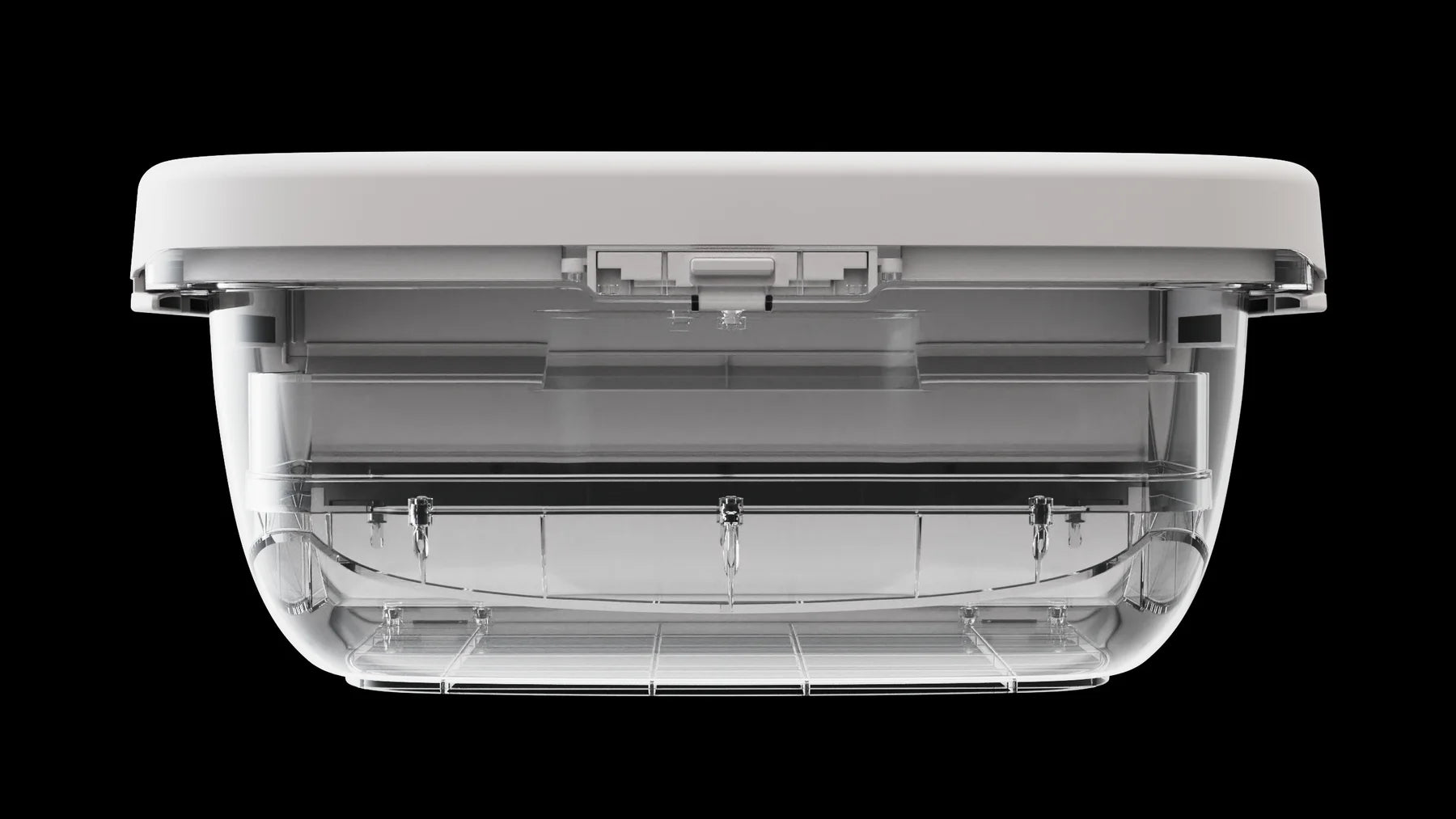 Hanakuto waste drawer close-up